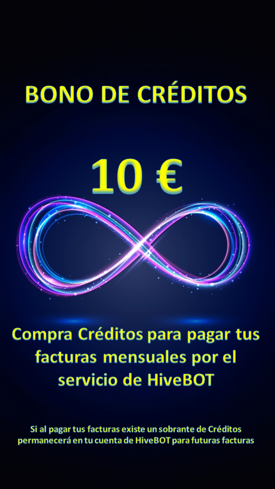bono de creditos hivebot