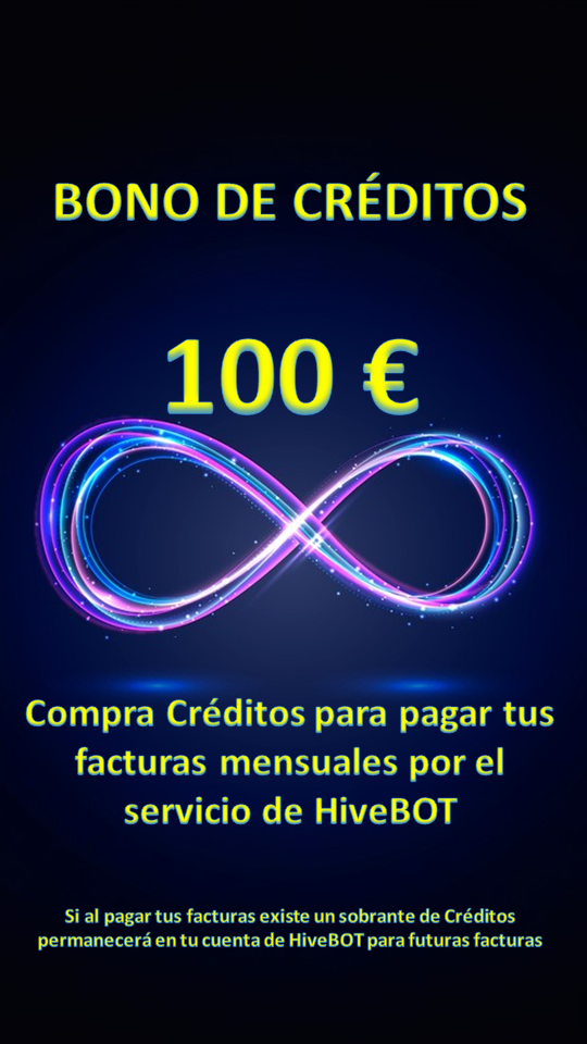 bono de creditos hivebot